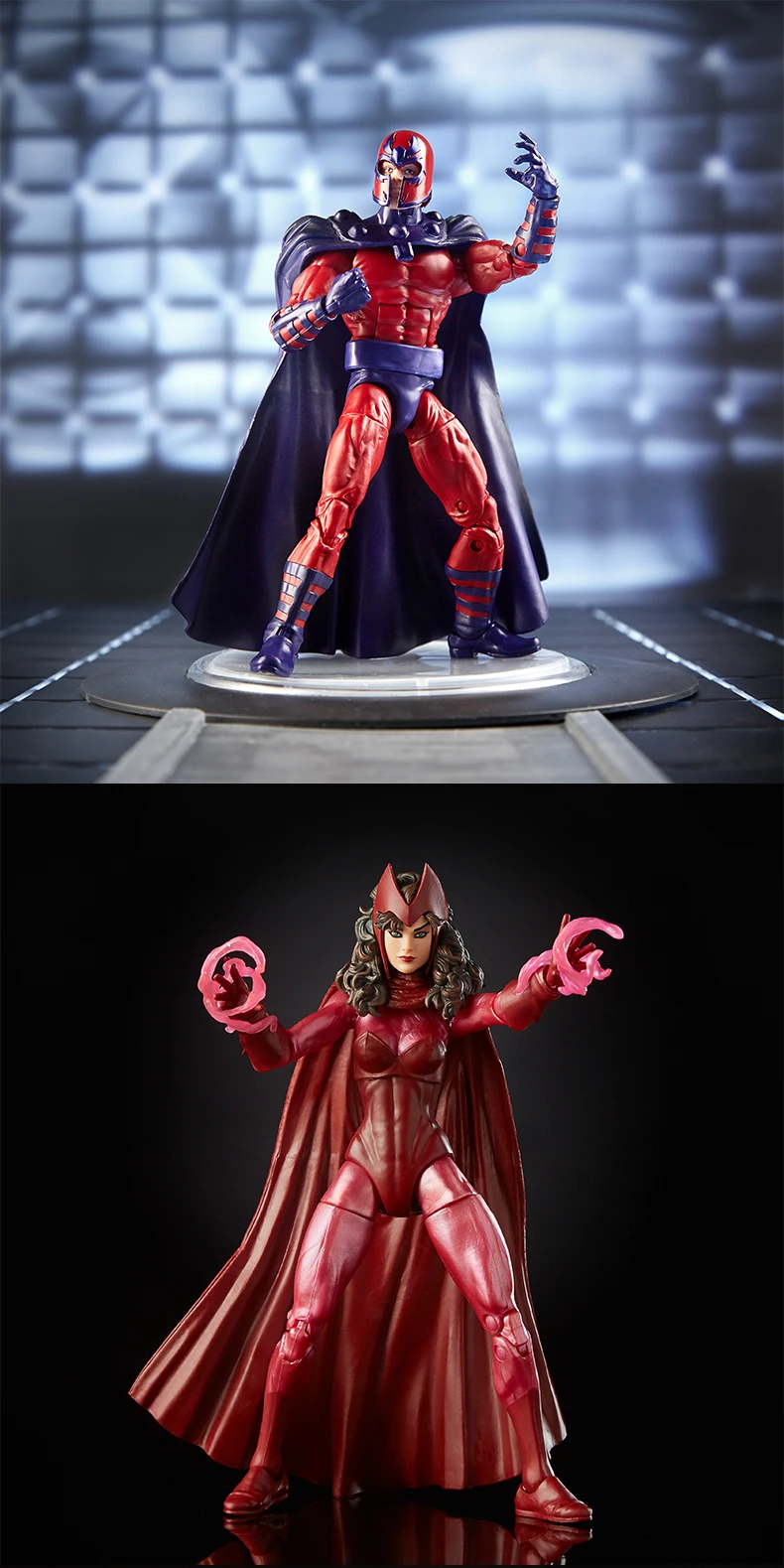 Hasbro коллекция Marvel Legends эксклюзивный 6 дюймов семья имеет 3 пакет с Магнето Quicksilver& Scarlet волшебник фигурки