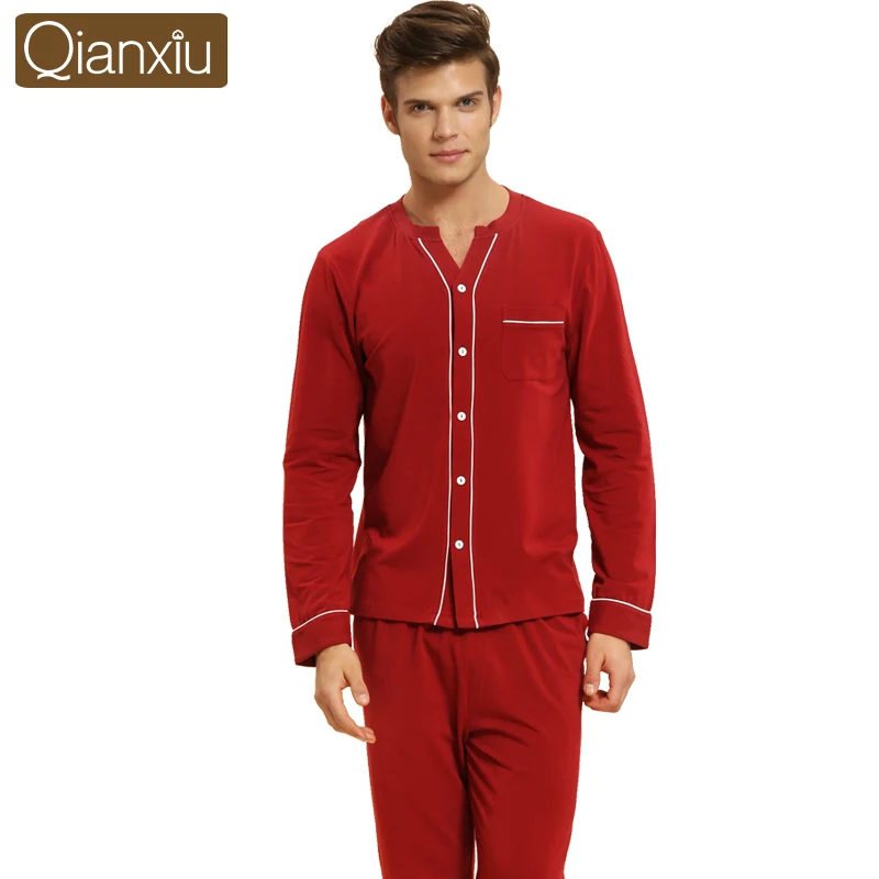 Весна 2020 брендовая Домашняя одежда роскошные пижамные комплекты для пар Мужской