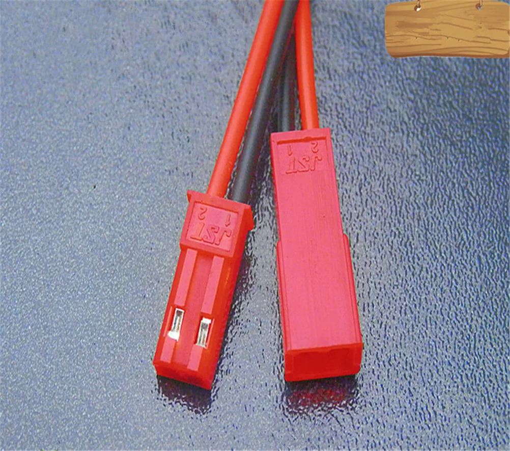10 шт. JST разъем кабель 2 Pin 100 мм шаг 54 Мужской и Женский провода для DIY RC Battry