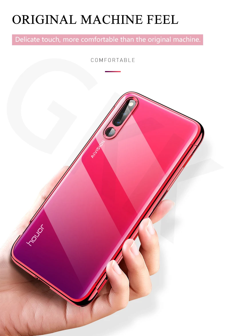 GKK чехол для Huawei Honor magic 2 Чехол Slide 2 в 1 прозрачное покрытие анти-капля жесткий чехол для Honor magic 2 Coque
