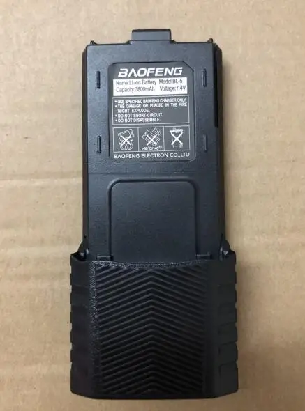 3800mAh Black Аккумулятор BF UV-5R walkie talkie 3800 мАч 1800 мАч Baofeng зарядное устройство кабель USB для BF-F8 uv 5r uv5r uv-5re UV-5RA Baofen - Цвет: 3800mAh Black