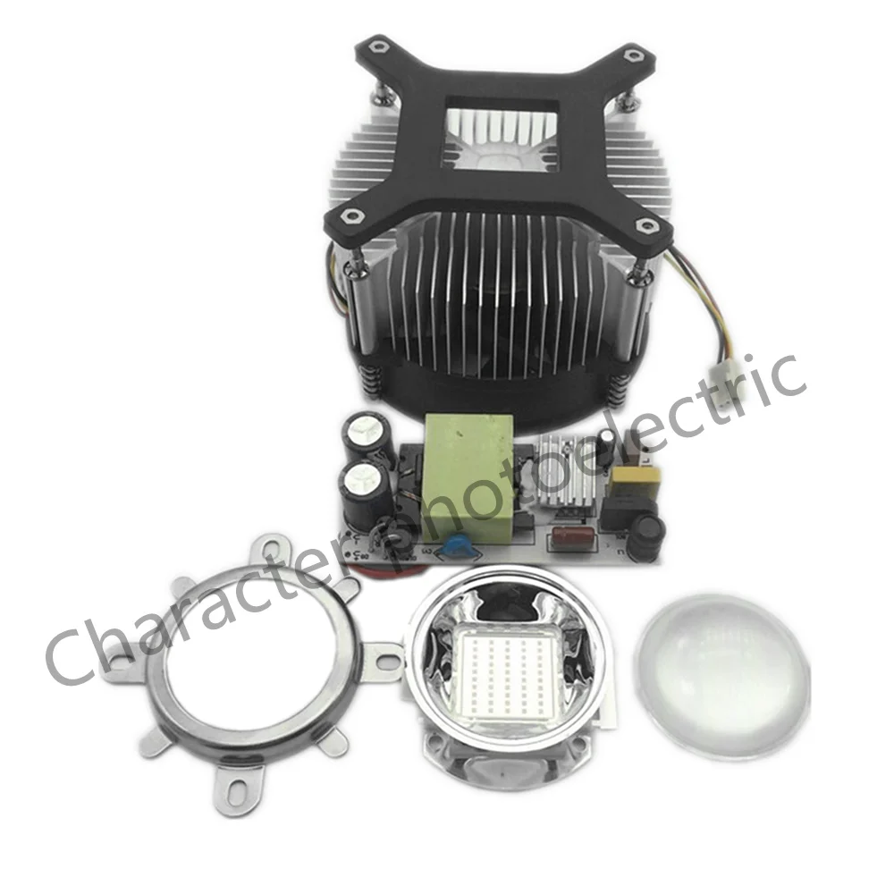 50 Вт LED 395 400 нм УФ ультрафиолетовый светодиодный высокомощный + фотодрайвер