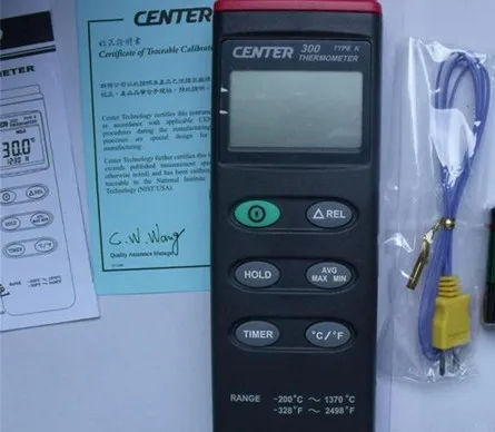 Термопара с термометром с интерфейсом PC 300 K