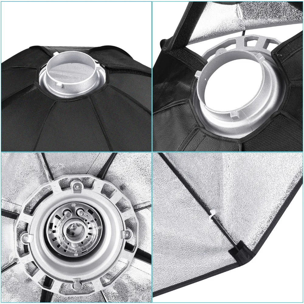Neewer 30 &quotx 30&quot восьмиугольный Зонт Speedring софтбокс с креплением Bowens для Nikon Canon Pentax