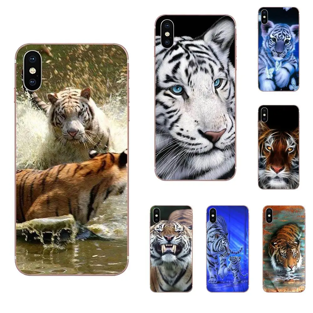 Custo mi zed Pictures черный чехол для телефона Xiaomi Redmi Note 7 8 9 SE Pro Lite Go Play белый тигр горящий