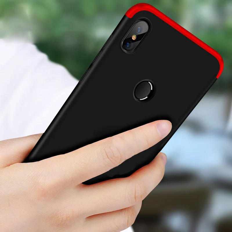 Ударопрочный Ультратонкий матовый Жесткий Чехол для Xiaomi mi max 2 3 Max3 360 полная