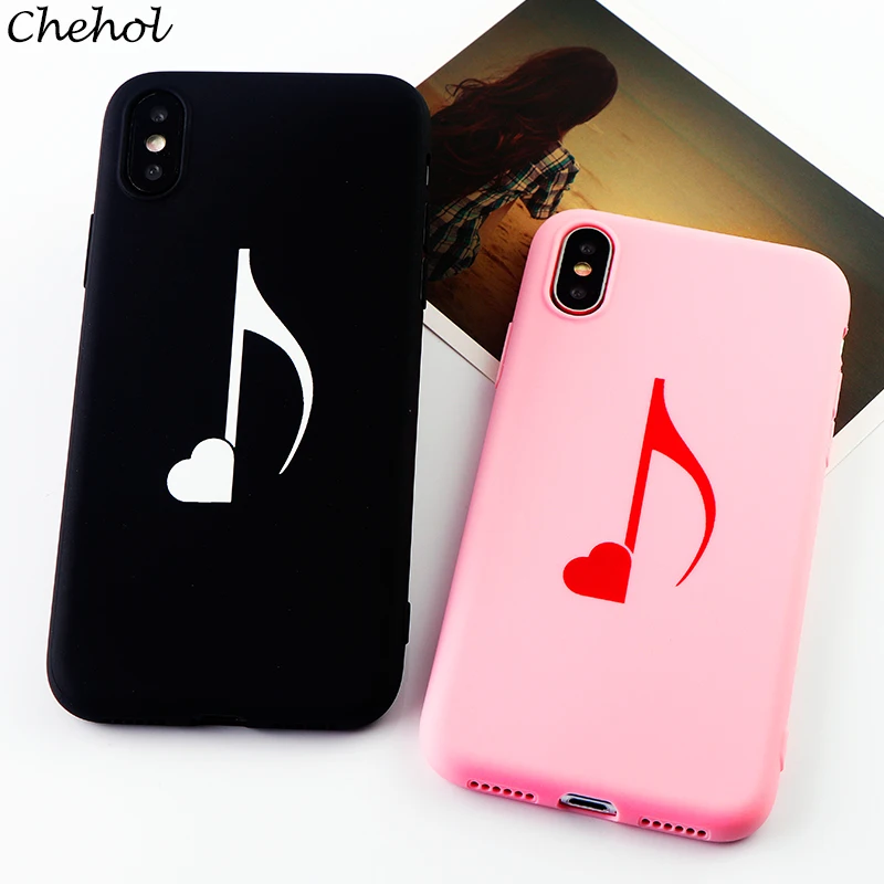 Чехлы для мобильных телефонов Love iPhone 6 S 7 8 Plus X XS MAX XR забавные мягкие силиконовые
