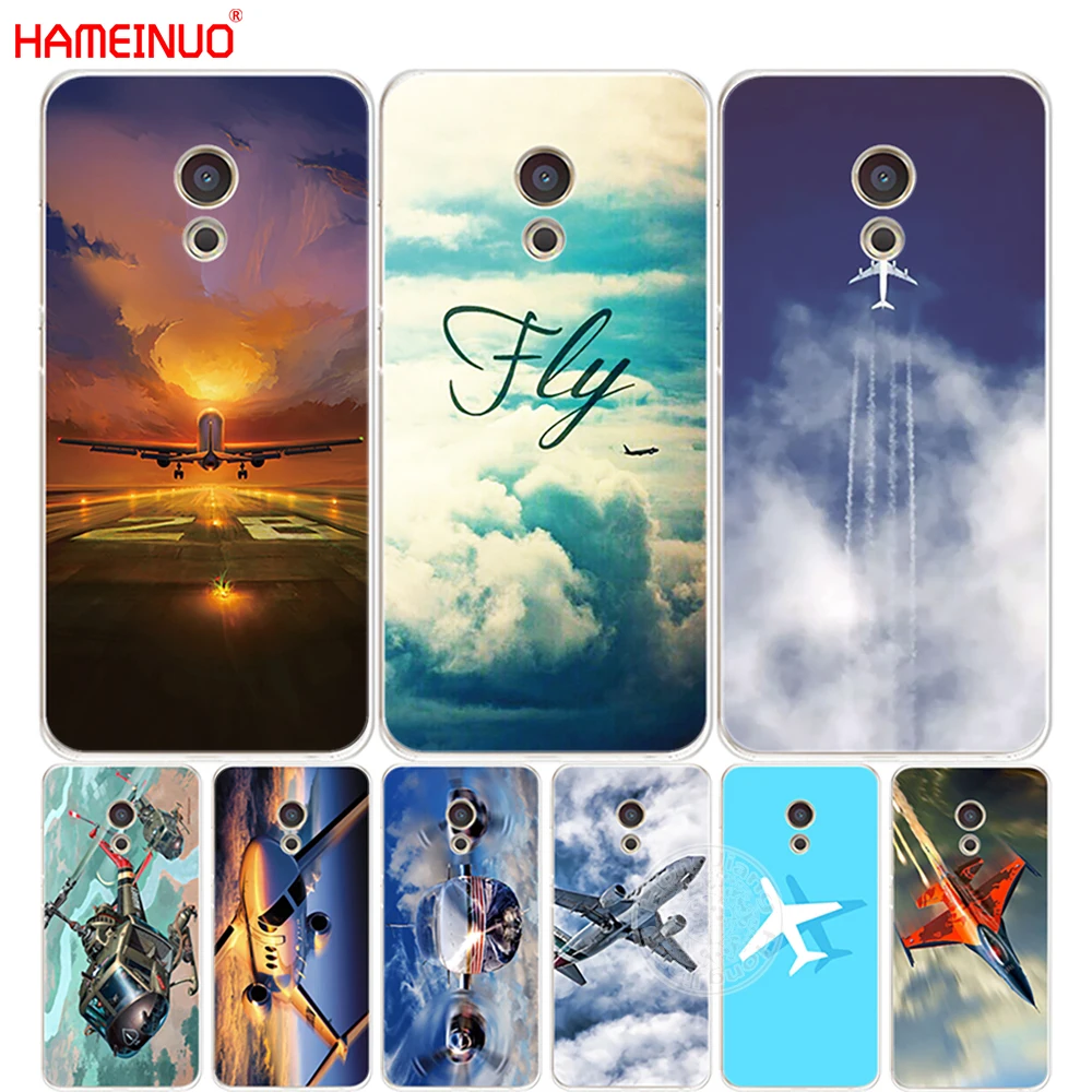 HAMEINUO летательный аппарат самолет fly крышка чехол для телефона Meizu M5 M5S M6 M3 M3S MX4 MX5 MX6
