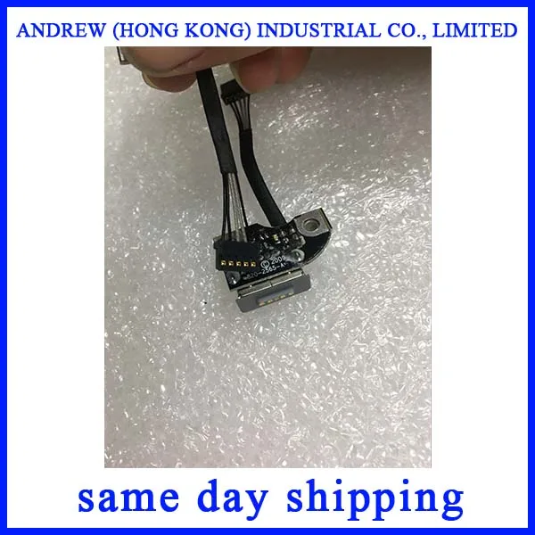 10 шт./лот оригинальный 820 2565 A для MacBook Pro 13 &quot15&quot A1278 A1286 мощность DC Jack IN коннектор