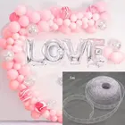 Цепочка из латексных воздушных шаров, 5 мрулон, 410 отверстий, для свадьбыдня рождения, фон для фотографий декоративный шар комплект гирлянды