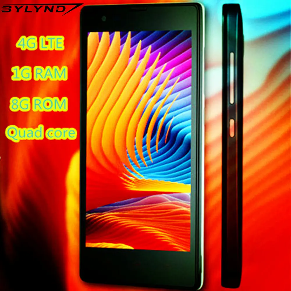 Смартфоны 4G LTE 1G ram+ 8G rom четырехъядерный Android OS китайские мобильные телефоны 2MP+ 8MP фронтальная/задняя камера сотовые телефоны разблокированные MTK