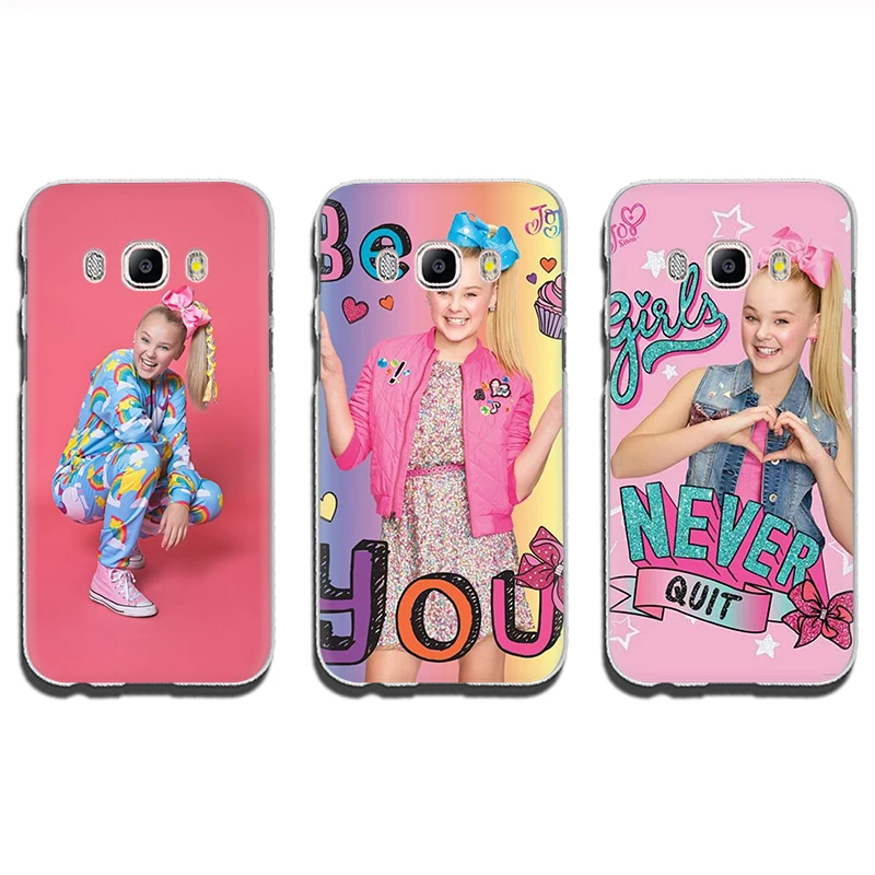 Жесткий чехол Jojo Siwa для Samsung GaLaxy J6 J7 J1 J2 J3 J5 2015 2016 2017 Prime | Мобильные телефоны и