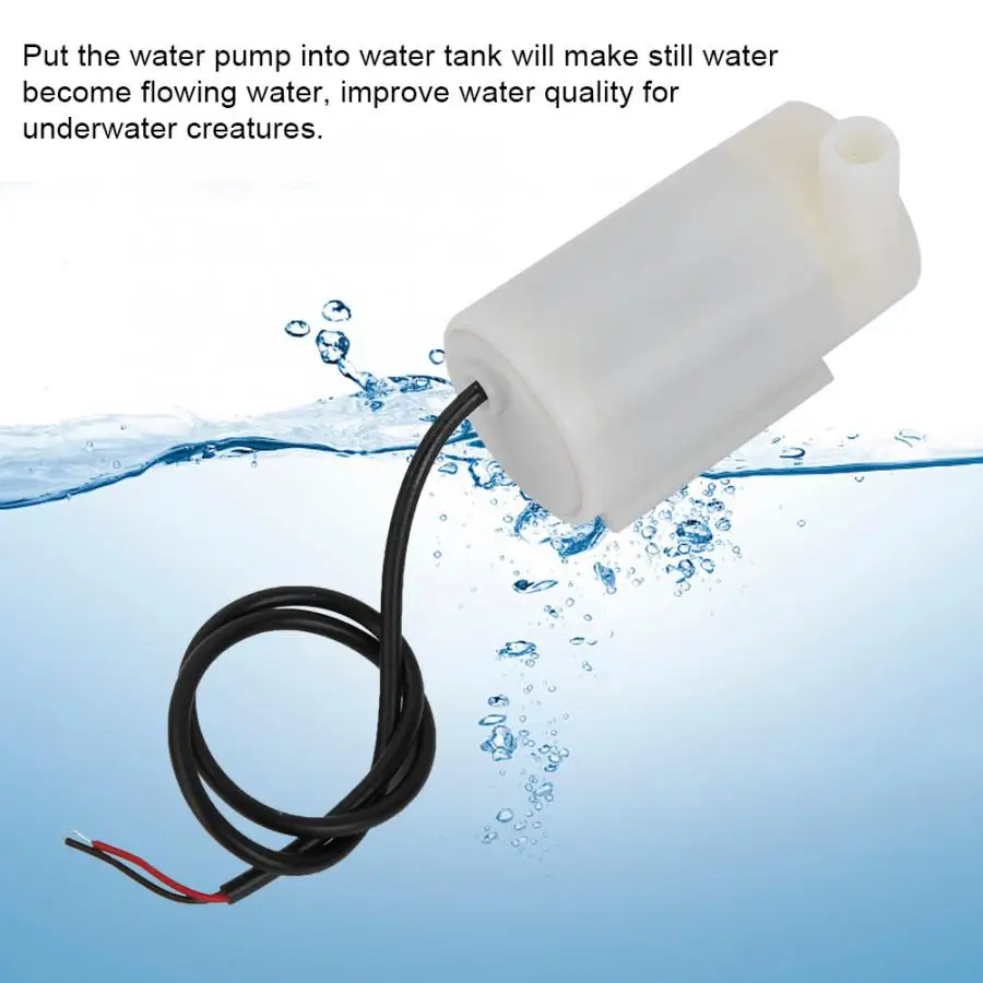 3 5V микро погружной водяной насос аксессуары для водяного бака USB порт