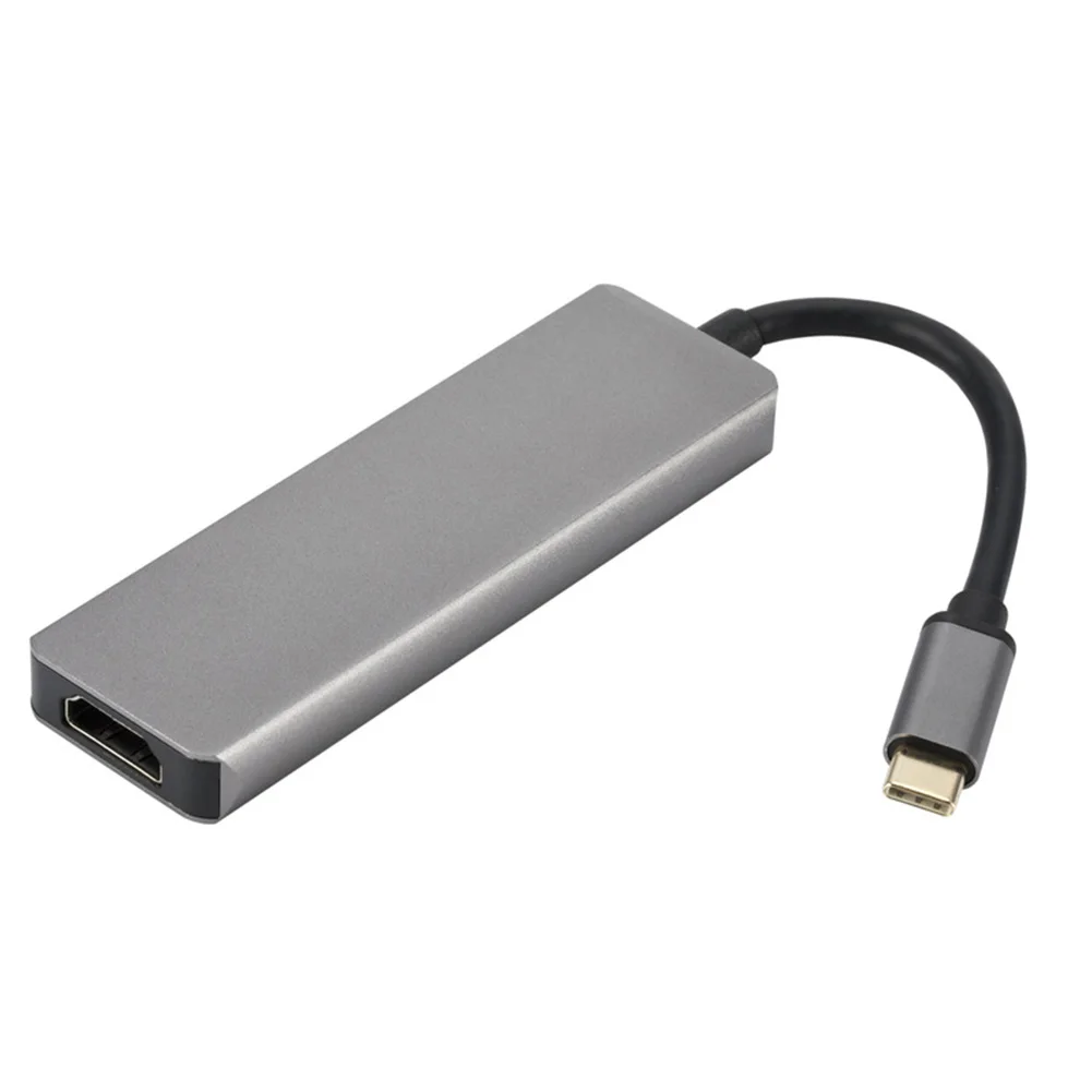 USB 3 0 комбо C Высокоскоростной адаптер Multi/TF кардридер к HDMI 4 type-c концентратор |