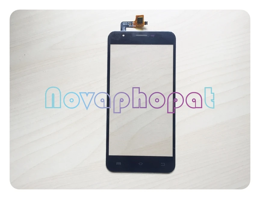 

Высококачественная Черная Сенсорная панель Novaphopat для Oukitel U7 Pro Сенсорный экран дигитайзер стеклянный экран Замена + отслеживание