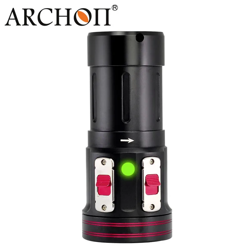 Профессиональный фонарь для дайвинга ARCHON D36VR (W42VR) 100 м подводный дайвинг Свет 5200