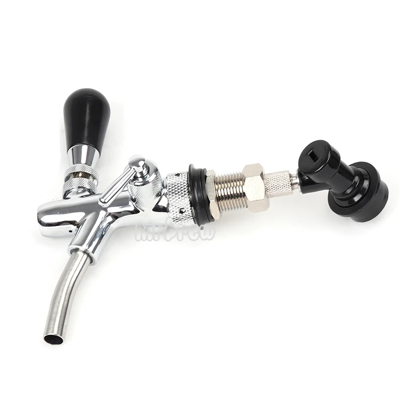 Мини кран для бочонка из нержавеющей стали копье выращивания пива с регулируемым