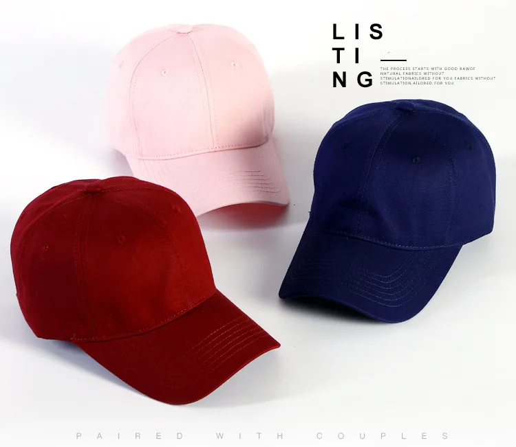 Новые взрослые мужские и женские шапки с логотипом на заказ бейсболки бесплатным