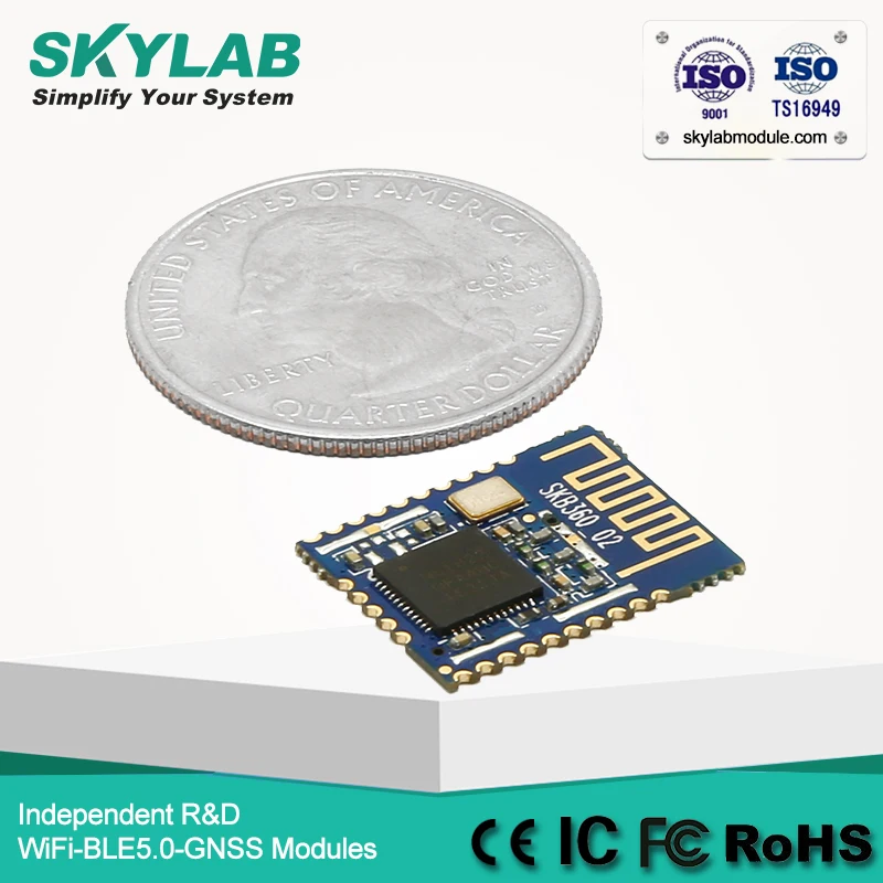 Маячок Ibeacon Nordic Nrf51822 модуль с низким энергопотреблением Bluetooth 4 0 nRF51822 QFAC |