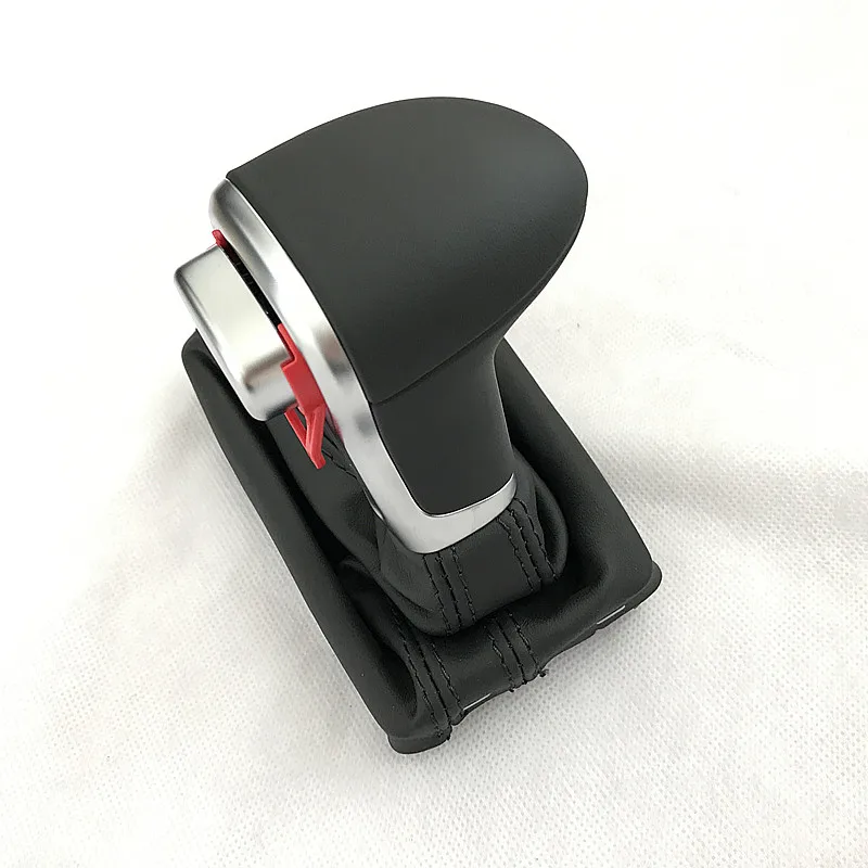 Ручка переключения передач Gaitor Boot Cover черная кожа для Audi A4 A5 Q5 A6 автомобильные аксессуары Описание: Эта ручка переключения передач gaitor