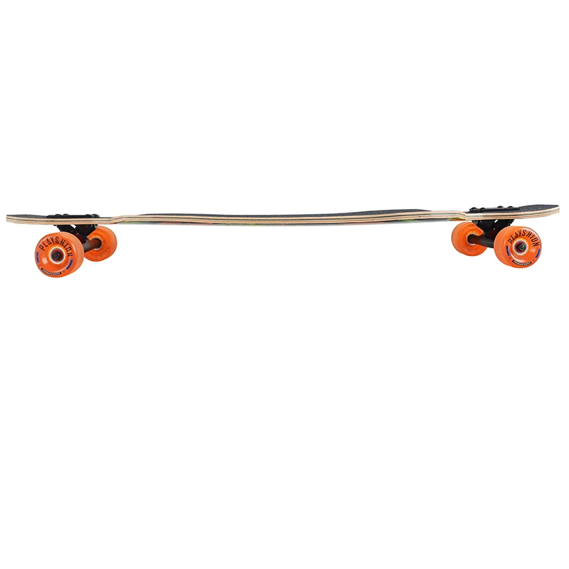 PLAYSHION Дважды Kicktail Фристайл Longboard Полное (38.5 Дюймов) | Спорт и развлечения