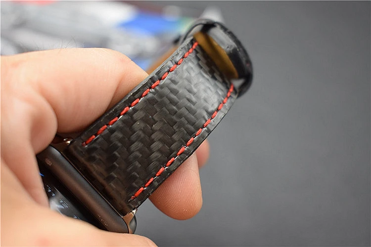 Ремешок из натурального углеродного волокна для Apple Watch Series 1 2 3|strap for apple watch|watch band