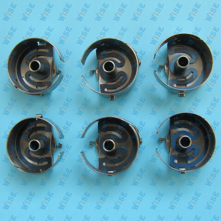 

6 LARGE M PIGTAIL BOBBIN CASE ELTAC TAJIMA B84NBL