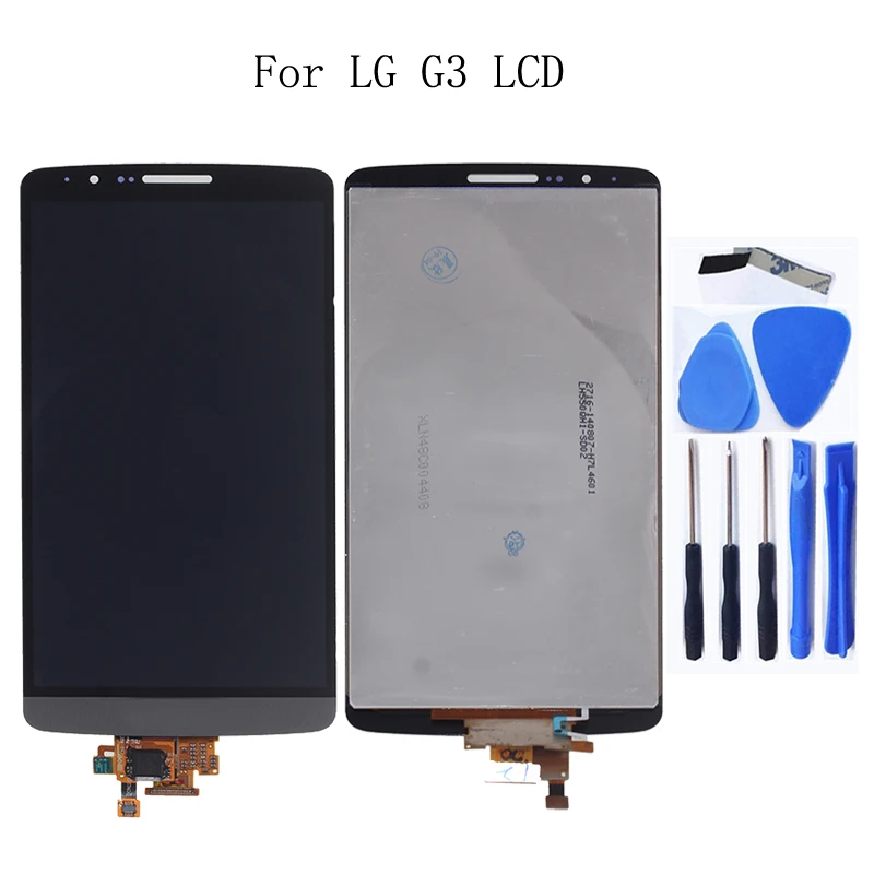 

Оригинальный ЖК-дисплей 5,5 дюйма для LG G3, запасная деталь для LG G3 D850 D851 D855, комплект для ремонта смартфонов