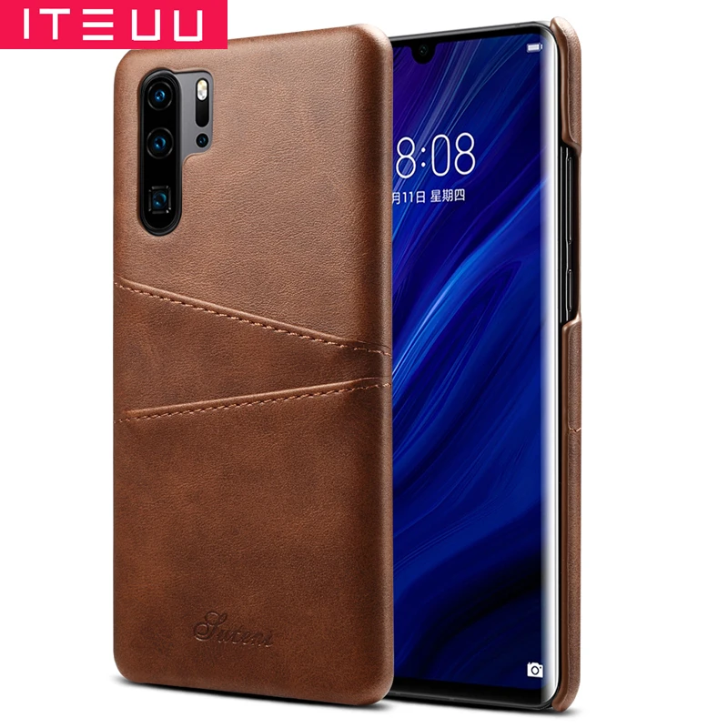 ITEUU P30 P30PRO ретро кожаный чехол для Huawei PRO чехлы с отделением карт Высокое качество