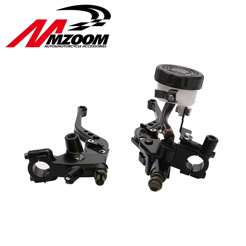 Универсальный ЧПУ 22 мм рычаги тормоза сцепления Главный цилиндр резервуар для