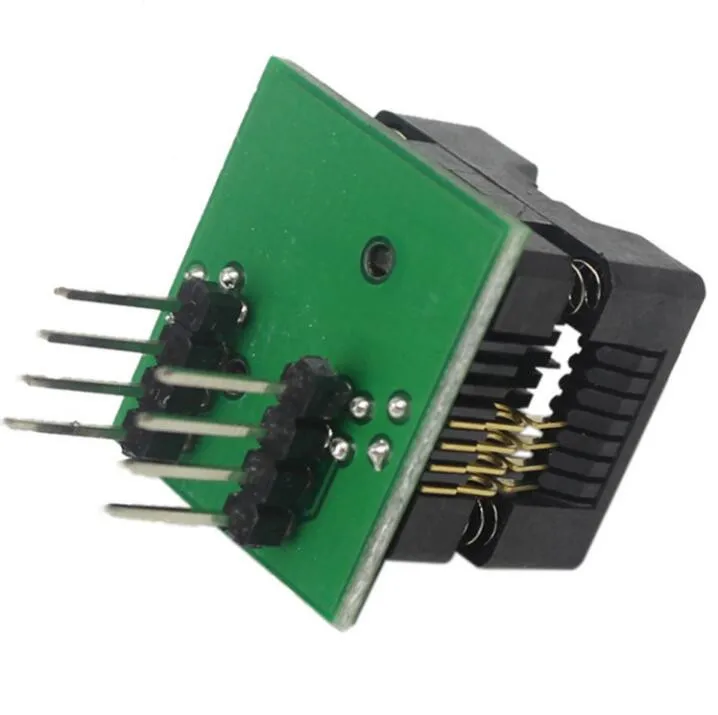 SOP8 to DIP8 SA602 gold-plated IC test stand / 24 93 narrow body conversion seat burning 150mil | Электроника