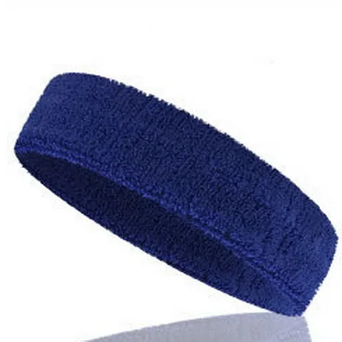 blue 1 шт. лента для волос для йоги спортивная повязка на голову ленты Эластичная повязка для волос для мужчин и женщин для бега фитнес аксессуары головная повязка - Цвет: blue