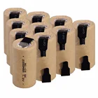 10 шт. SC 2200 мАч 1,2 в аккумулятор NICD батареи для makita bosch B  D Hitachi metabo dewalt электроинструменты для аварийного освещения