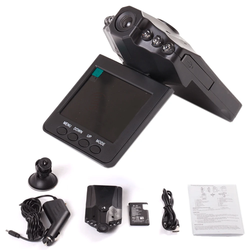 2 4 дюймов 1080P видеокамера с экраном HD lcd широкоугольная камера Dash Cam Автомобильный