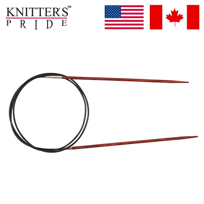 1 шт. Knitpro Knitter's Pride symfonie dreamz 60 см фиксированная круговая игла|Швейные инструменты