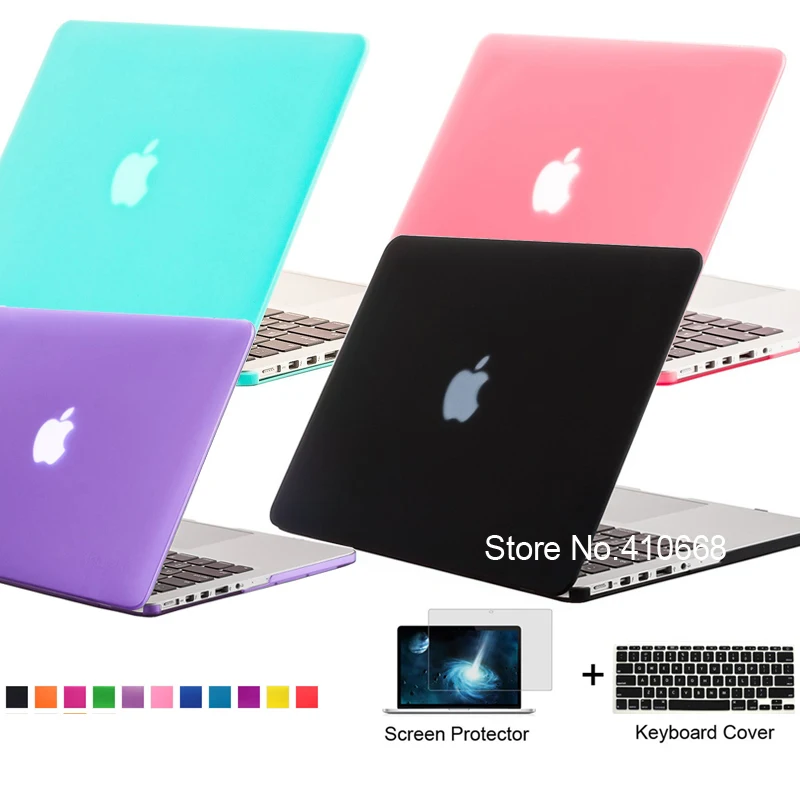 Новый матовый Хрустальный чехол для Apple Macbook Air Pro Retina 11 12 13 15 ноутбука с сенсорной