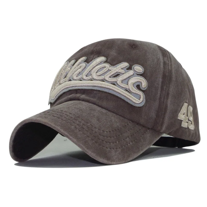Летняя Осенняя джинсовая бейсбольная Кепка Snapback головные уборы для мужчин и