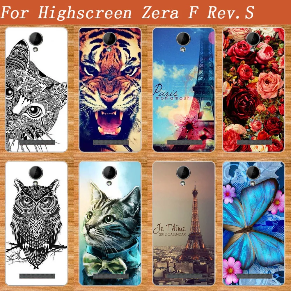 Горячее предложение! Распродажа! Для Highscreen Zera F REV. S Мягкий чехол из ТПУ блестящий