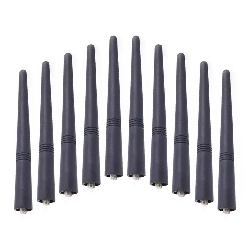 10 шт. VHF 136 174 МГц 14 см Антенна для Motorola PRO5150 PRO7150 EP350 EP450 GP68 GP88 GP328 GP338 двухсторонняя