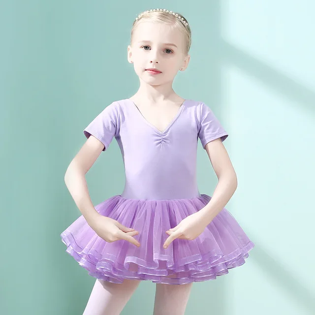 Балетное платье для девочек гимнастические трико 2019 летние шорты с длинными