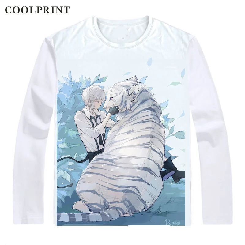 Style 2 Дазай Осаму кости перевязанная шея футболка Bungou бродячие собаки литературная мужская футболка Повседневная Винтажная Футболка с принтом длинный рукав рубашки - Цвет: Style 2