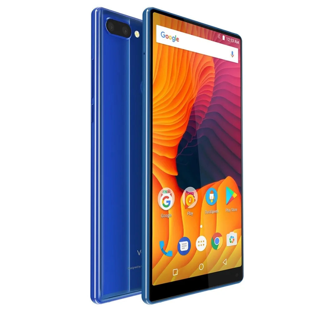 Vernee Mix 2 4 ГБ 64 6 0 дюймов Android 7 задней камерами отпечатков пальцев ID телефон MTK6757CD Helio