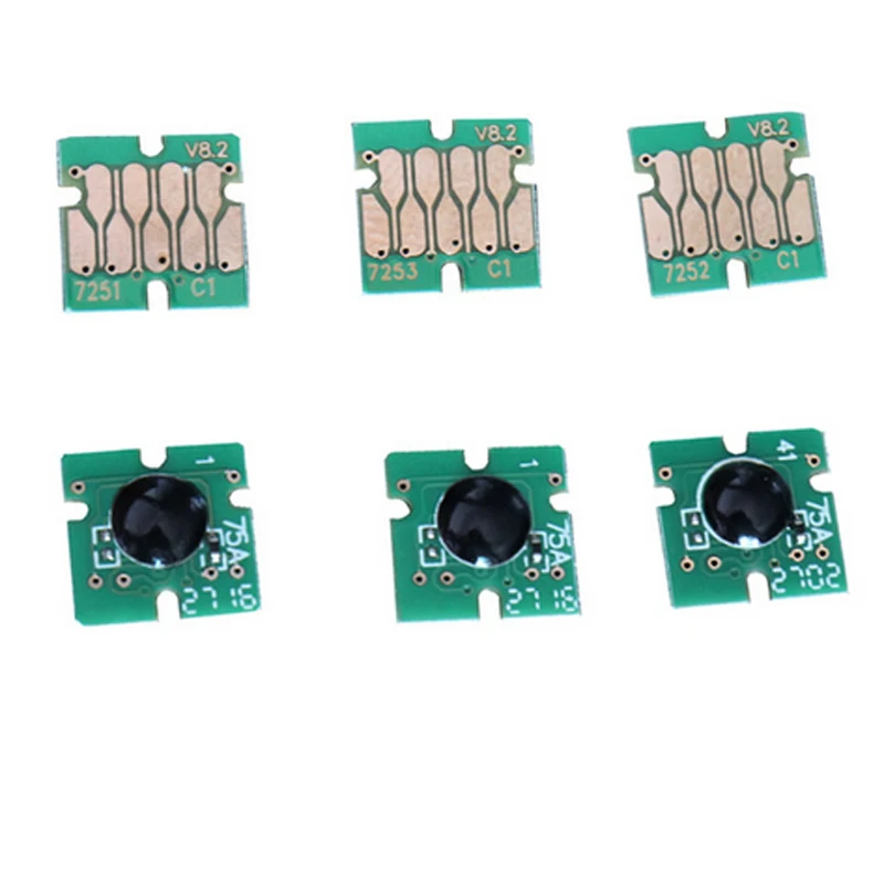 Vilaxh T7251 T7252 T7253 T7254 T725A чип для Epson Surecolor F2000 чернильные картриджи чипы SC F2000|Чип