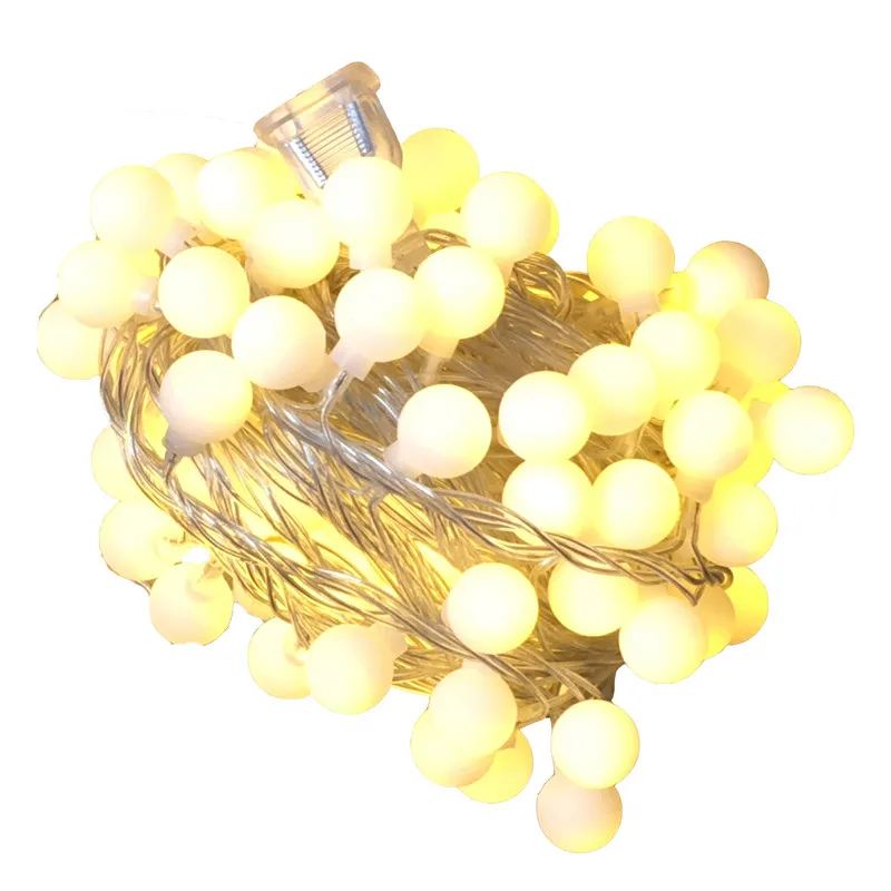 50M led string lights new outdoor decoration light 400led waterproof wedding Path Garden Party christamas Garland | Освещение