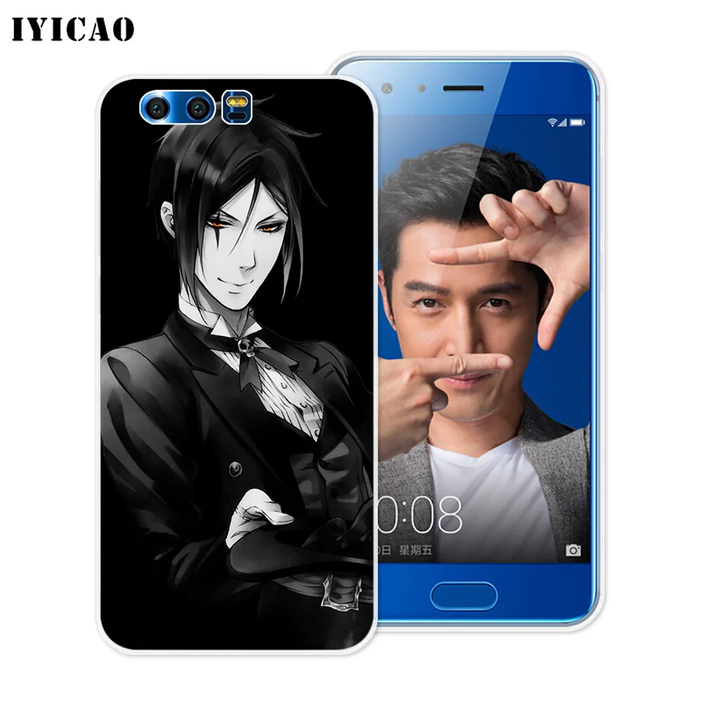 Мягкий силиконовый чехол IYICAO для Huawei Y9 Y7 Y6 Prime 2018 Honor 8C 8X 8 9 10 Lite 7X 7C 6A 7A