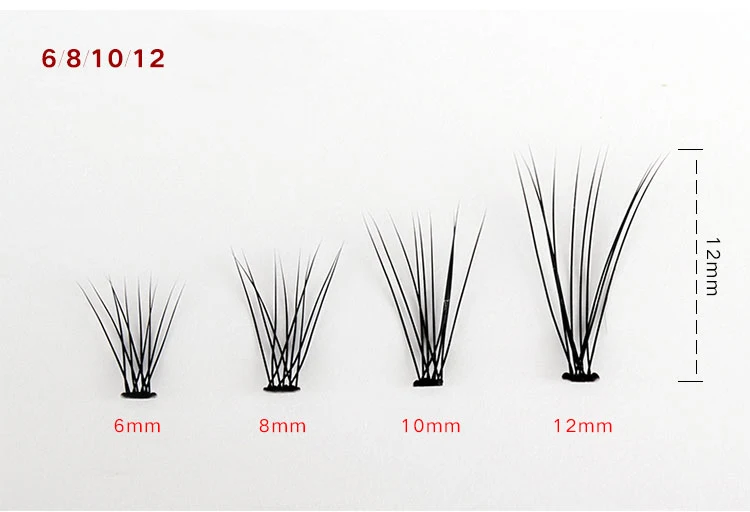 Professional individual eyelash extension natural fake false eyelashes Korean Silk Eye Lash | Красота и здоровье