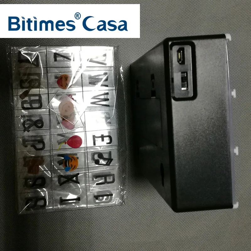 Bitimes Магнитная DIY светодио дный Message Box доска A6 Размеры 105 мм * 148 Холодильник
