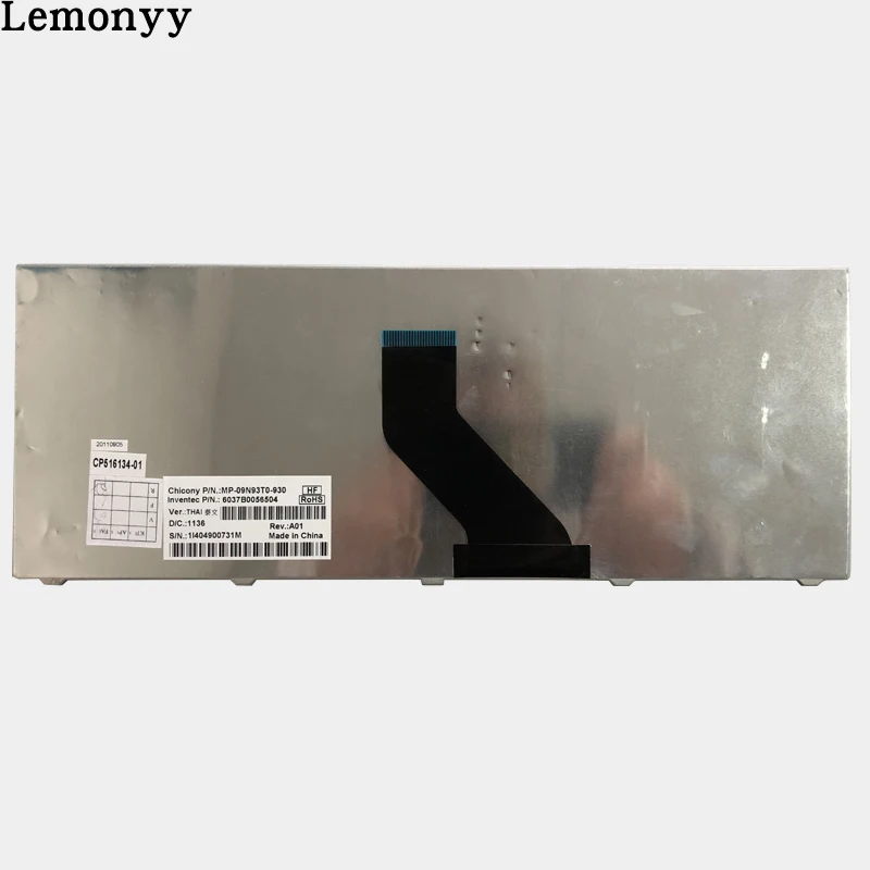 Ноутбук США клавиатура для Fujitsu LH531 LH531G серии Клавиатура для ноутбука Teclado Черный CP516131-01