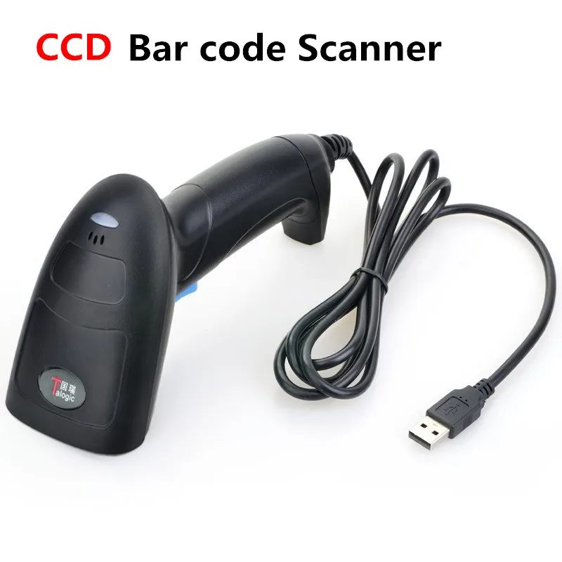 1200 CCD портативный сканер штрих-кода USB лазерный считыватель штрих-кодов для