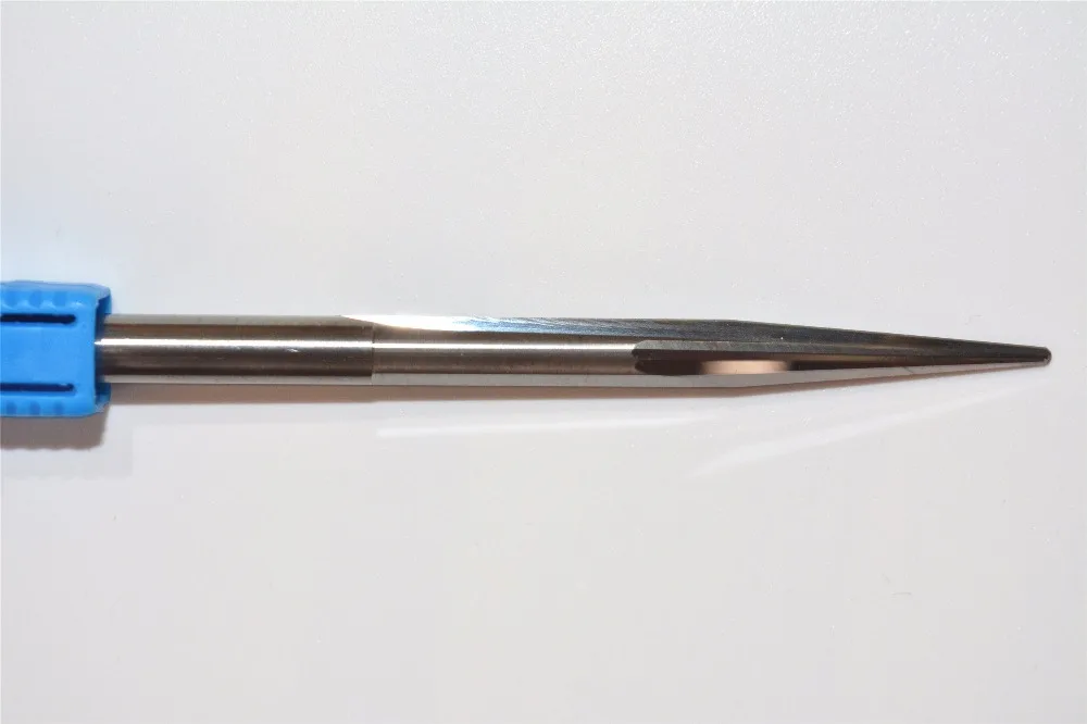 Концевая фреза с ЧПУ твердосплавная коническим шариком 6 мм * 10 градусов R0.75 80L